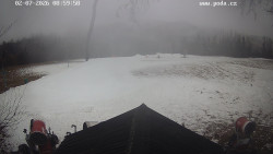 Sjezdovka, panorama východ