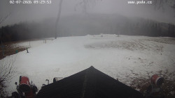 Sjezdovka, panorama východ