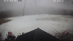 Sjezdovka, panorama východ