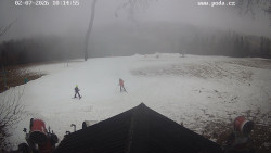 Sjezdovka, panorama východ