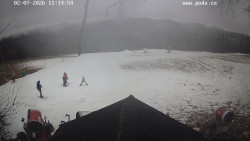 Sjezdovka, panorama východ