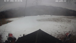 Sjezdovka, panorama východ