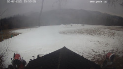 Sjezdovka, panorama východ