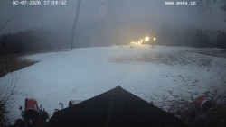 Sjezdovka, panorama východ