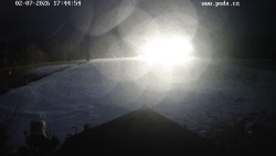 Sjezdovka, panorama východ