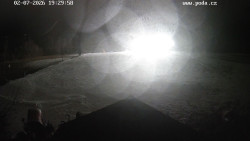 Sjezdovka, panorama východ