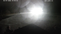 Sjezdovka, panorama východ