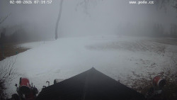 Sjezdovka, panorama východ