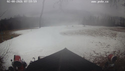 Sjezdovka, panorama východ