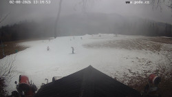 Sjezdovka, panorama východ