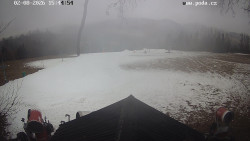 Sjezdovka, panorama východ