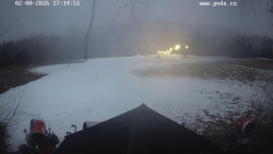 Sjezdovka, panorama východ