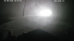 Sjezdovka, panorama východ