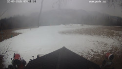 Sjezdovka, panorama východ