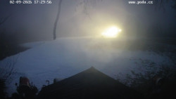 Sjezdovka, panorama východ