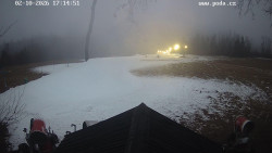 Sjezdovka, panorama východ