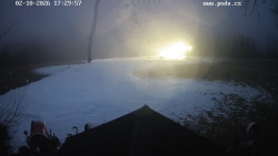 Sjezdovka, panorama východ