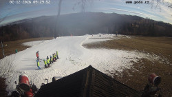 Sjezdovka, panorama východ