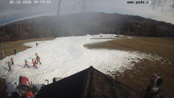 Sjezdovka, panorama východ