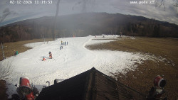 Sjezdovka, panorama východ