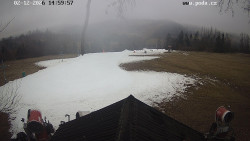 Sjezdovka, panorama východ