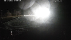 Sjezdovka, panorama východ