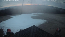 Sjezdovka, panorama východ