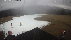 Sjezdovka, panorama východ