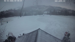 Sjezdovka, panorama východ