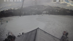 Sjezdovka, panorama východ