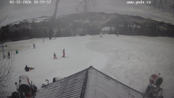 Sjezdovka, panorama východ