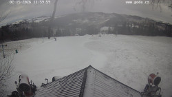 Sjezdovka, panorama východ