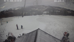 Sjezdovka, panorama východ