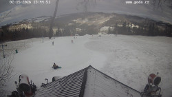 Sjezdovka, panorama východ