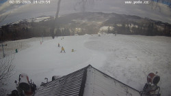 Sjezdovka, panorama východ