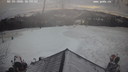 Sjezdovka, panorama východ