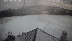 Sjezdovka, panorama východ