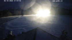 Sjezdovka, panorama východ