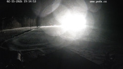 Sjezdovka, panorama východ