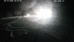 Sjezdovka, panorama východ