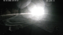 Sjezdovka, panorama východ