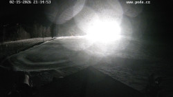 Sjezdovka, panorama východ