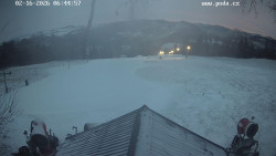 Sjezdovka, panorama východ