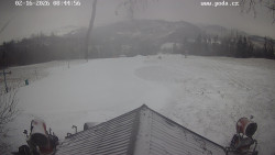 Sjezdovka, panorama východ