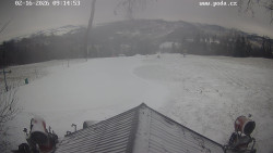 Sjezdovka, panorama východ