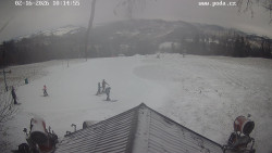 Sjezdovka, panorama východ