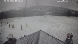 Sjezdovka, panorama východ