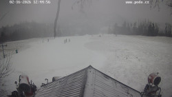 Sjezdovka, panorama východ