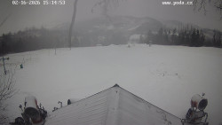 Sjezdovka, panorama východ