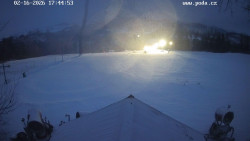 Sjezdovka, panorama východ